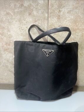 Black small nylon Y2K Prada Bag